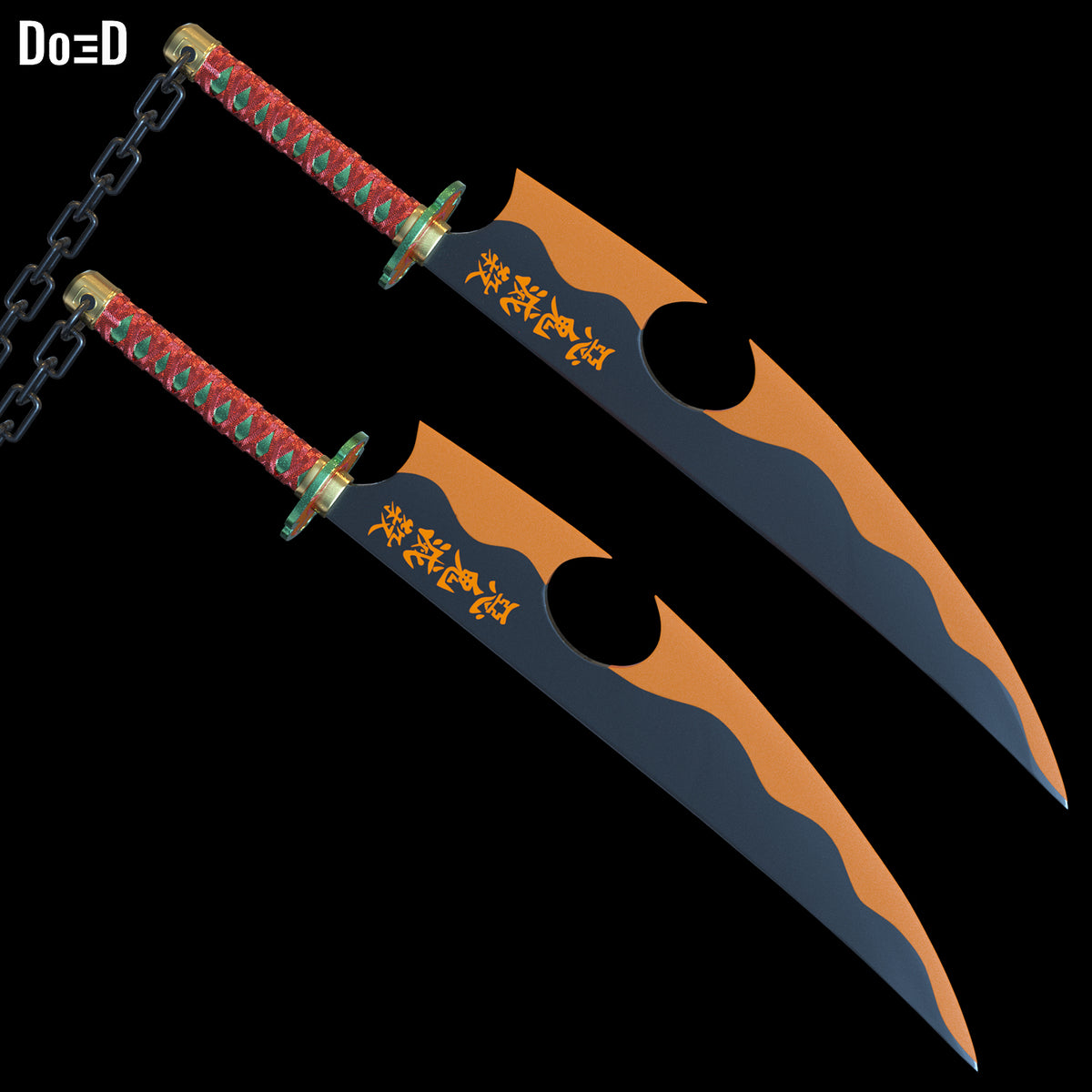 Tengen Uzui Nichirin Swords Demon Slayer Weapon | 3D Printable Model #TUDS1