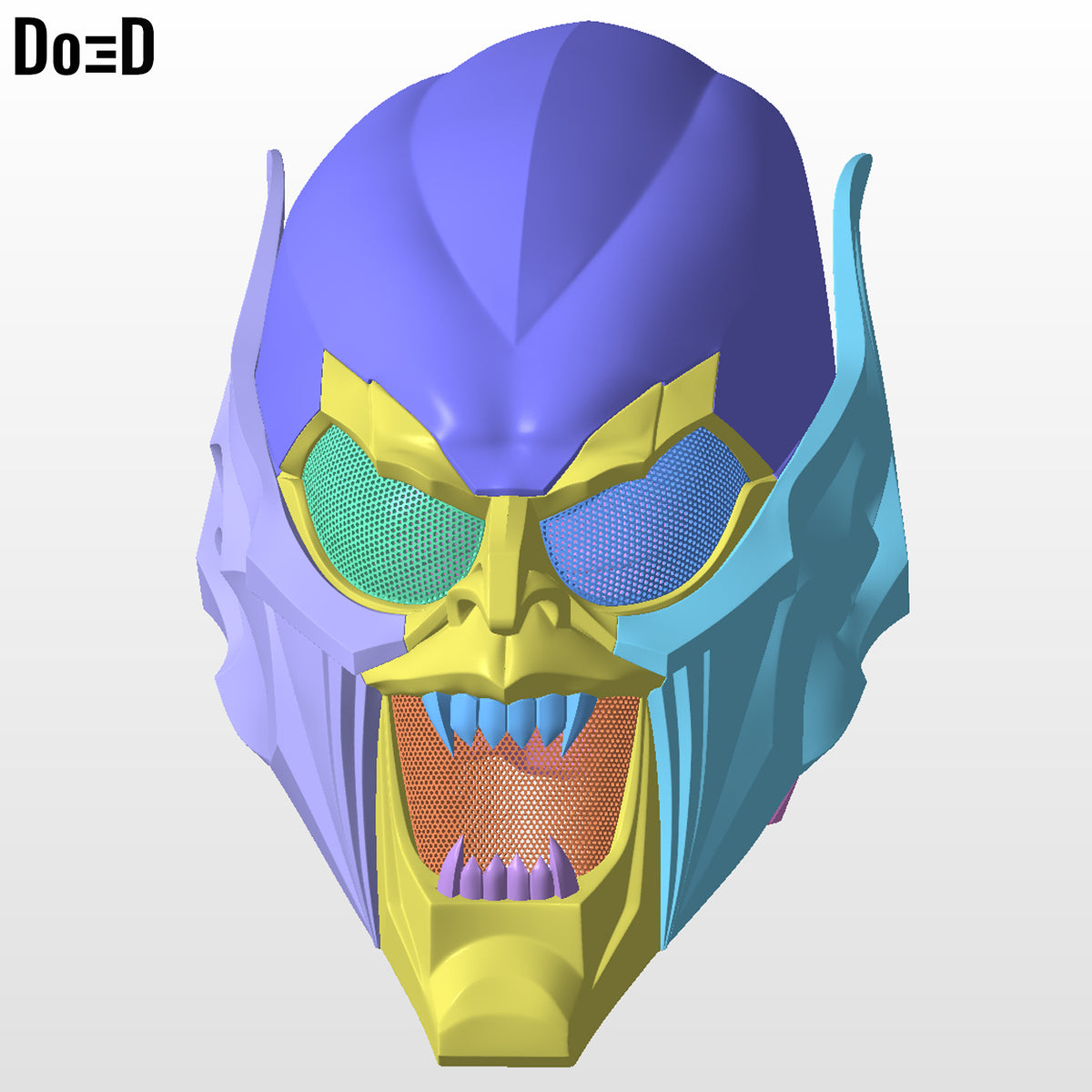 Green Goblin Helmet Mask Spider-Man | 3D Printable Model Print File STL #688