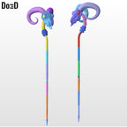 Skeletor Helmet + Collar + Havoc Staff 3D Printable Model Mask #SM953