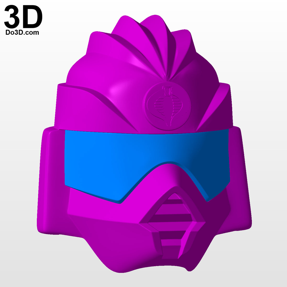 G I Joe Crimson Guard Eternal Helmet | 3D Model Project #5615