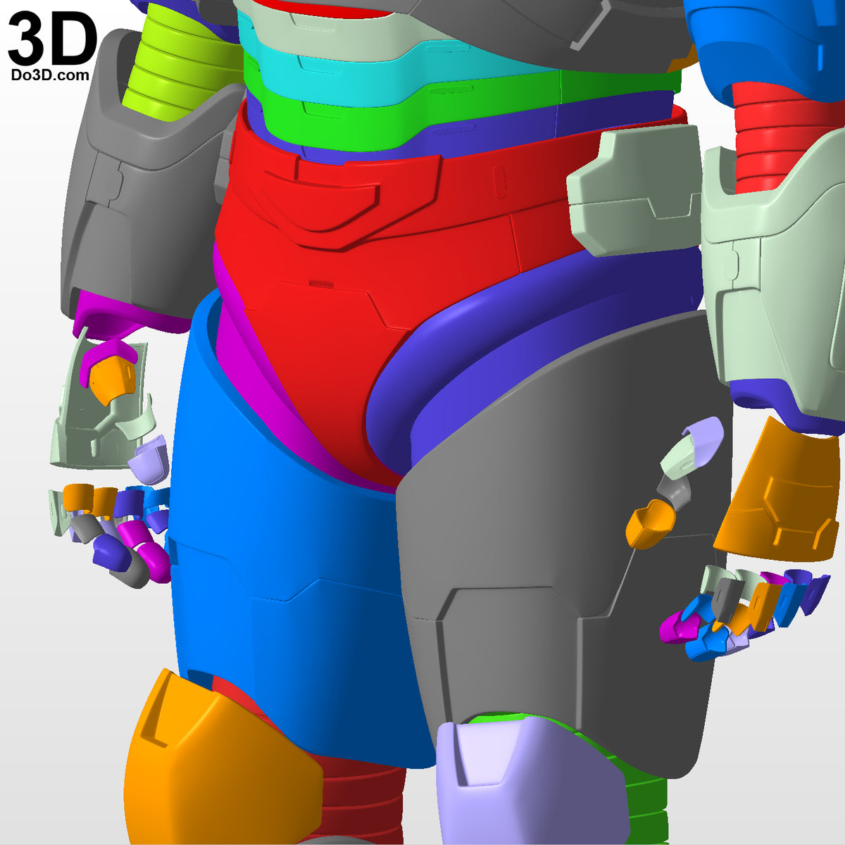 Buzz Lightyear Armor Movie Version | 3D Printable Model #BZ512