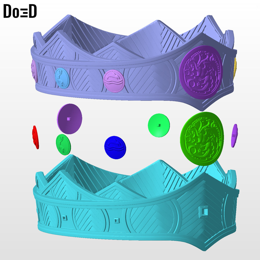 Rhaenyra Targaryen Crown King Viserys House of the Dragon 3D Printable Model #R6