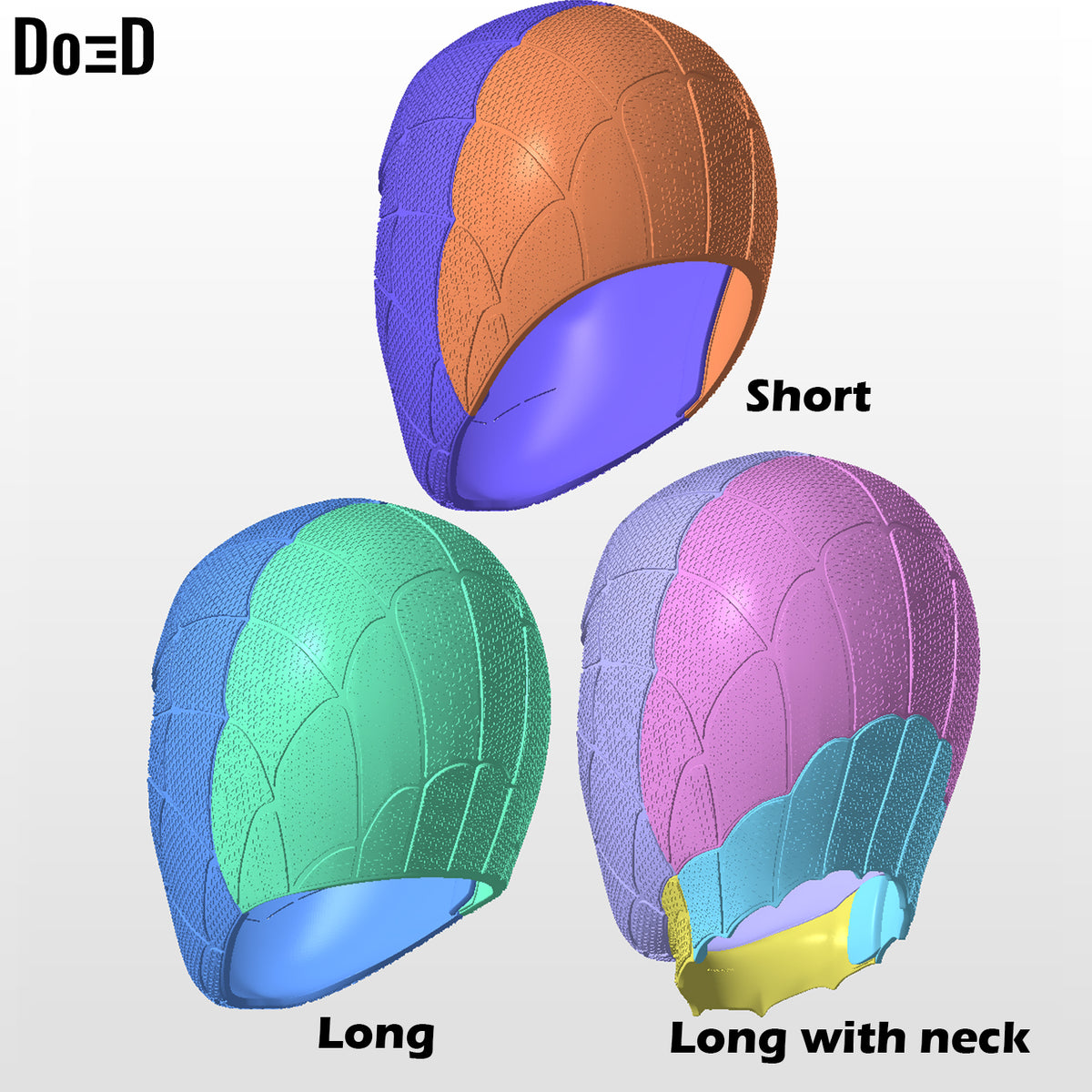 Iron Spider Endgame Spider-man Face Shell Helmet 3D Printable Model STL #4544
