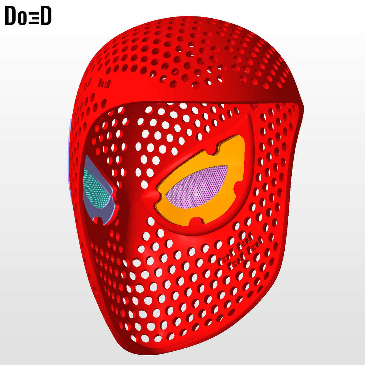 Spider-Man Homecoming Mask Face Shell Helmet Cowl | 3D Printable Model STL #1760