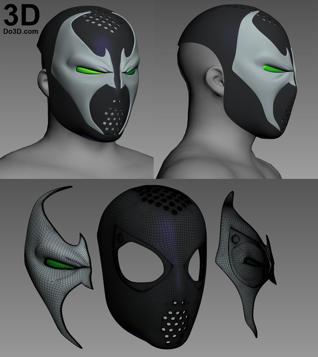 Spawn Face Shell | 3D Model Project #863