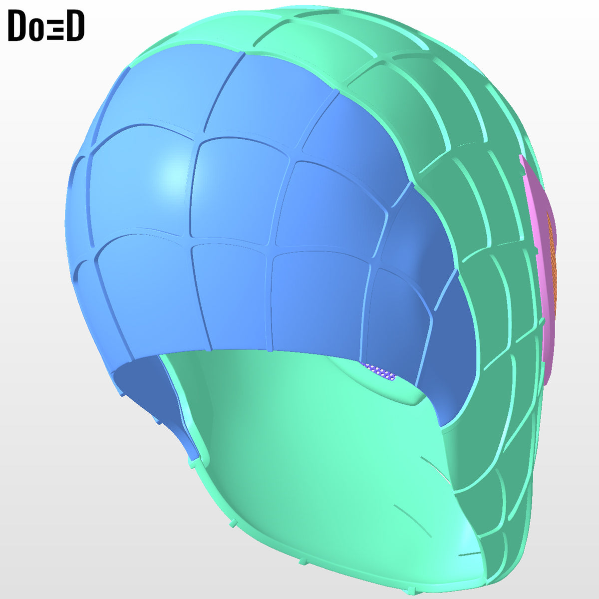 Spider-Man 2002 Raimi Mask Face Shell Helmet | 3D Printable Model STL File #4128