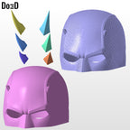 Bucket Version Elektra Daredevil Born Again Female Helmet | 3D Print File #BE
