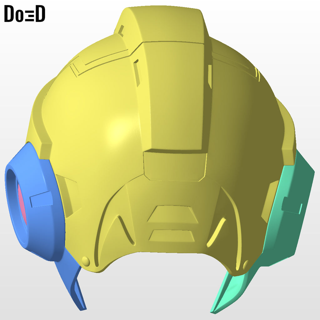 Mega Man X Helmet | 3D Printable Model #MM4