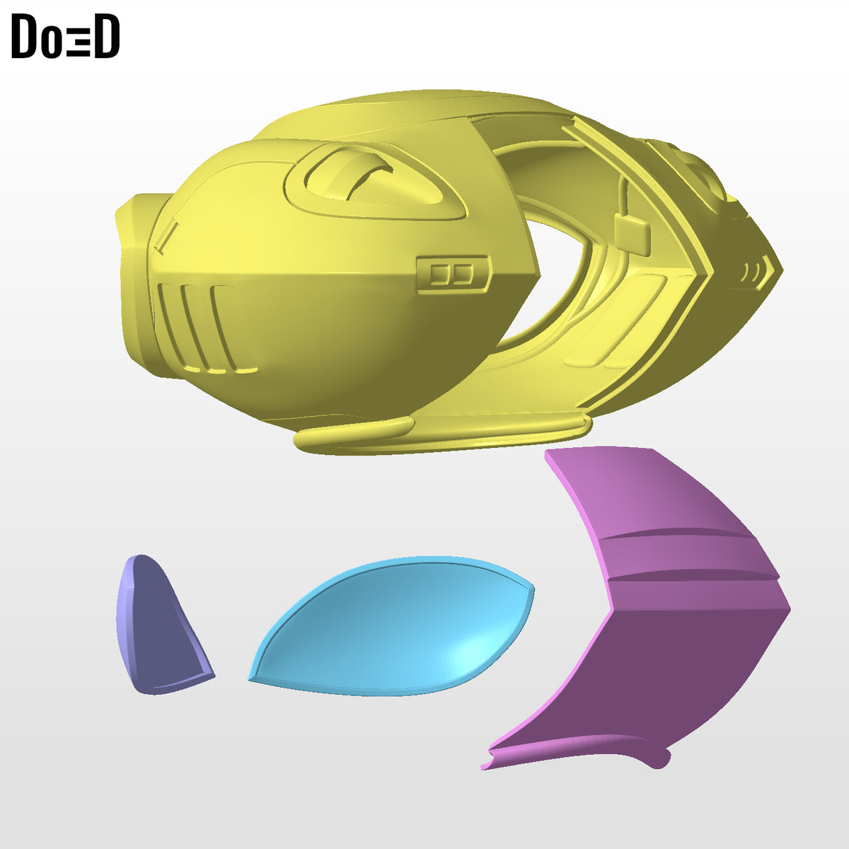 Black Manta Helmet Only from Aquaman 2018 | 3D Printable Model #N08