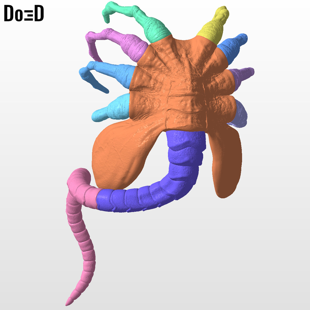 Alien Romulus Facehugger 3D printable model STL file #AR16