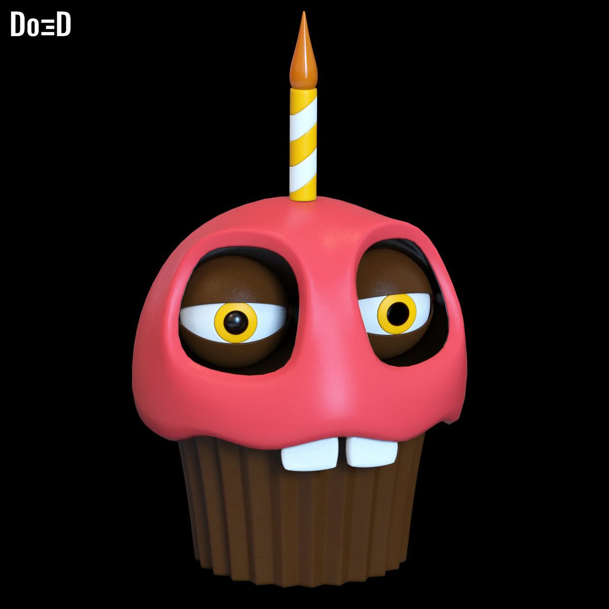 Mr. Cupcake Five Nights at Freddy's | 3D Printable Model File #MC12
