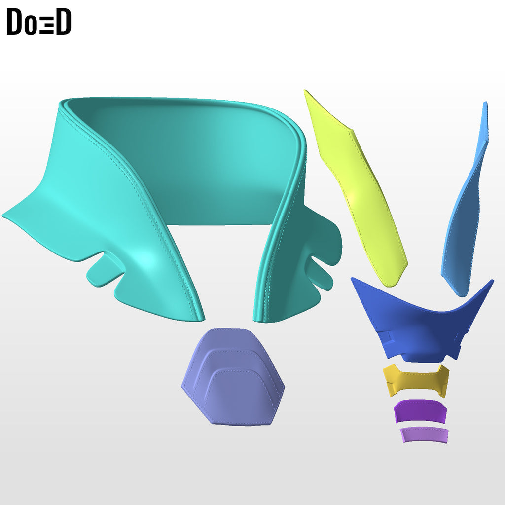Batman 2022 Neck Armor  / Robert Pattinson | 3D Printable Model STL File #BNO22