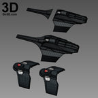 Spider-man Web Shooter Pack Captain America Civil War, 3D Model Project #777