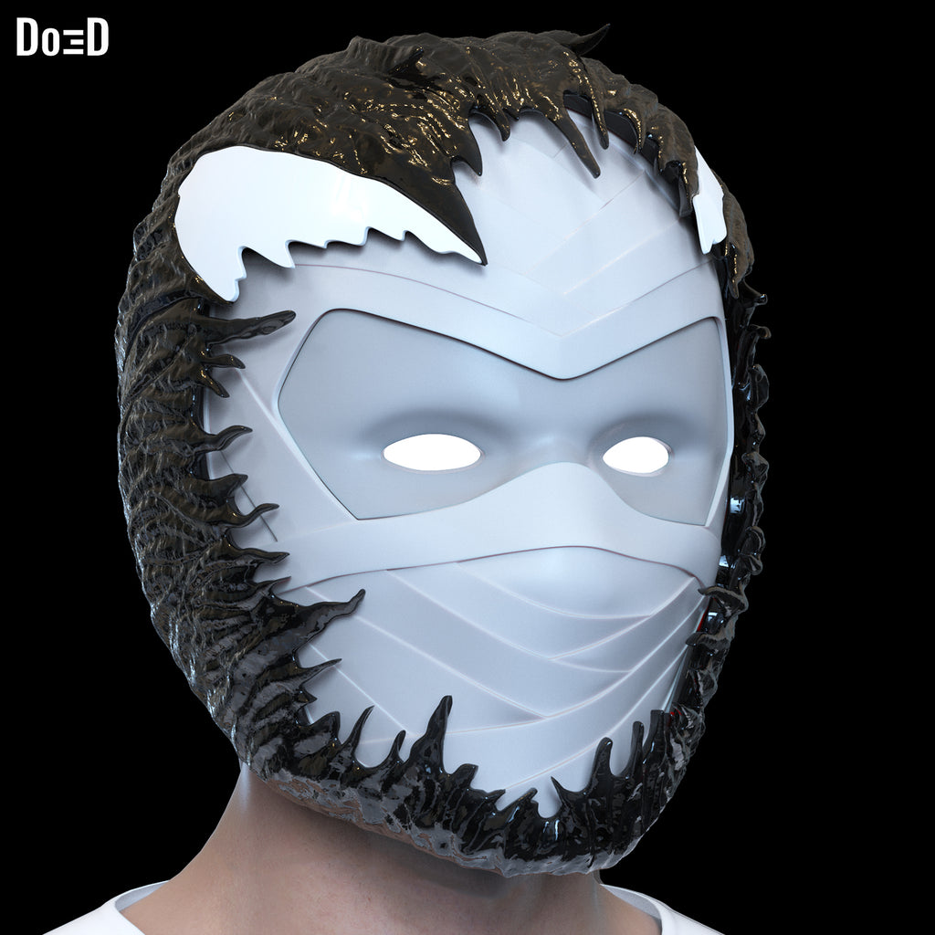 Venomized Moon Knight Helmet Venom STL 3D Printable Model STL #VMK2