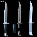 Scream Ghostface Weapon Buck 120 General Knife 3D Printable Model STL File #BG13