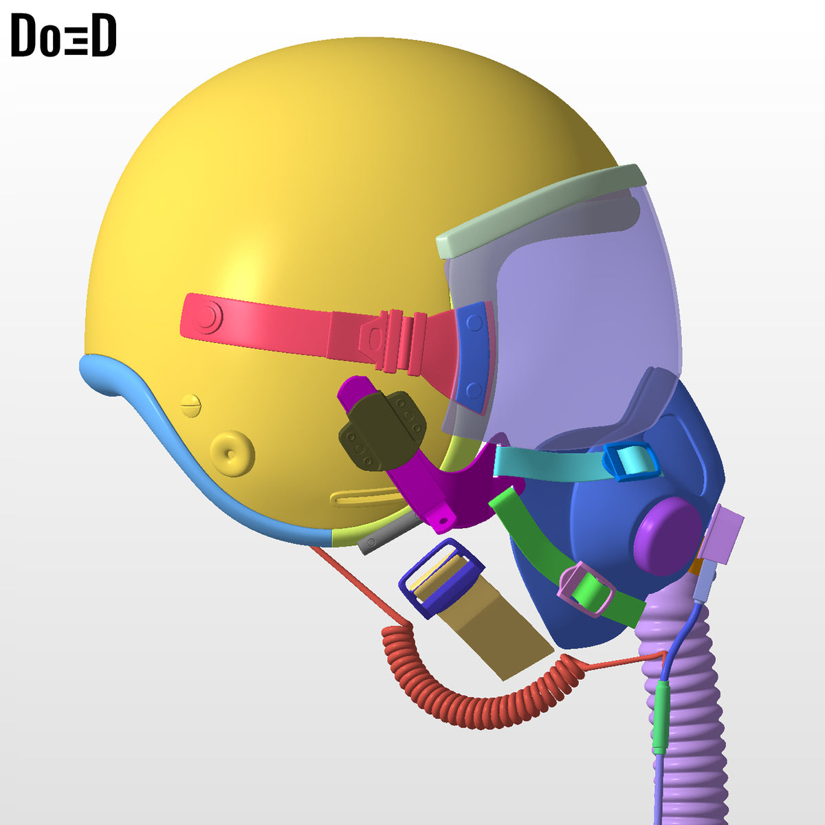 Top Gun Maverick 2022 Helmet Tom Cruise Prop | 3D Printable Model STL File #T921