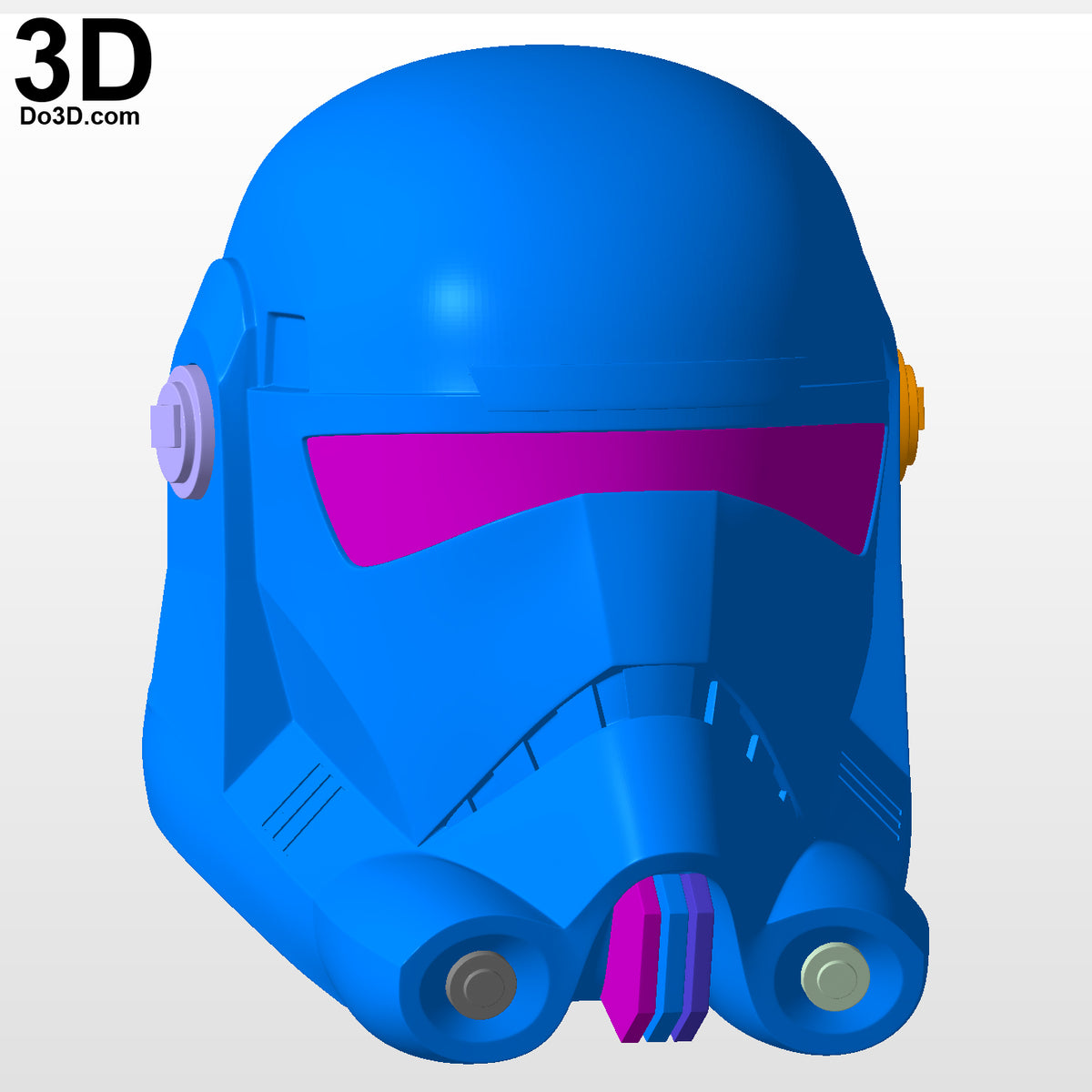 Clone Force 99 Star Wars Bad Batch Hunter Helmet | 3D Printable Model STL #CF99