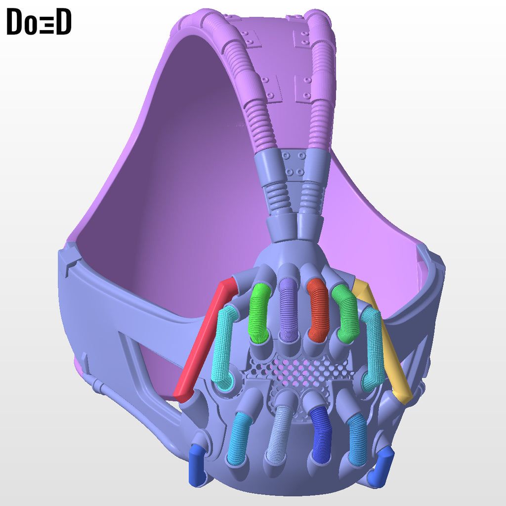 Bane Mask The Dark Knight Rises TDK | 3D Model Project #6759