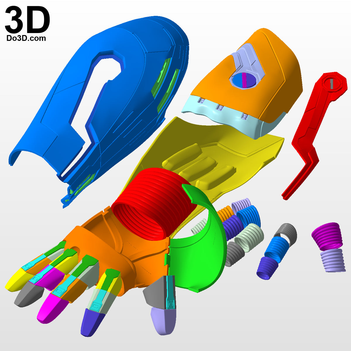 Iron Man Mark XLVI MK 46 Gauntlet  | 3D Printable Model #M433