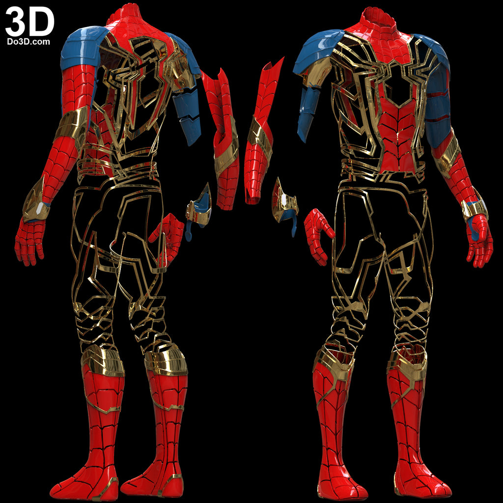 Iron Spider Spider-man Infinity War Set | 3D Model Project #4480