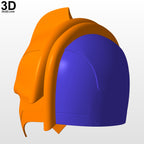 Peacemaker Helmet Underwater World John Cena 3D Printable Model Print File #PM14