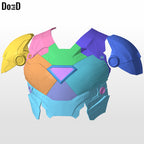 Iron Patriot 2024 Upper/Partial Iron Man Armors Only | 3D Printable Model #IP11