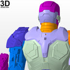 Iron Man Mark XXV Striker Full Body Armor Suit MK 25 | 3D Model Project #5403