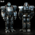 Mecha Man Dispatch Armor for Cosplay | 3D Printable Model STL File #MMD26