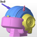 Transformers One Elita-1 Popcorn Bucket Container 3D Printable Model File #T1AP