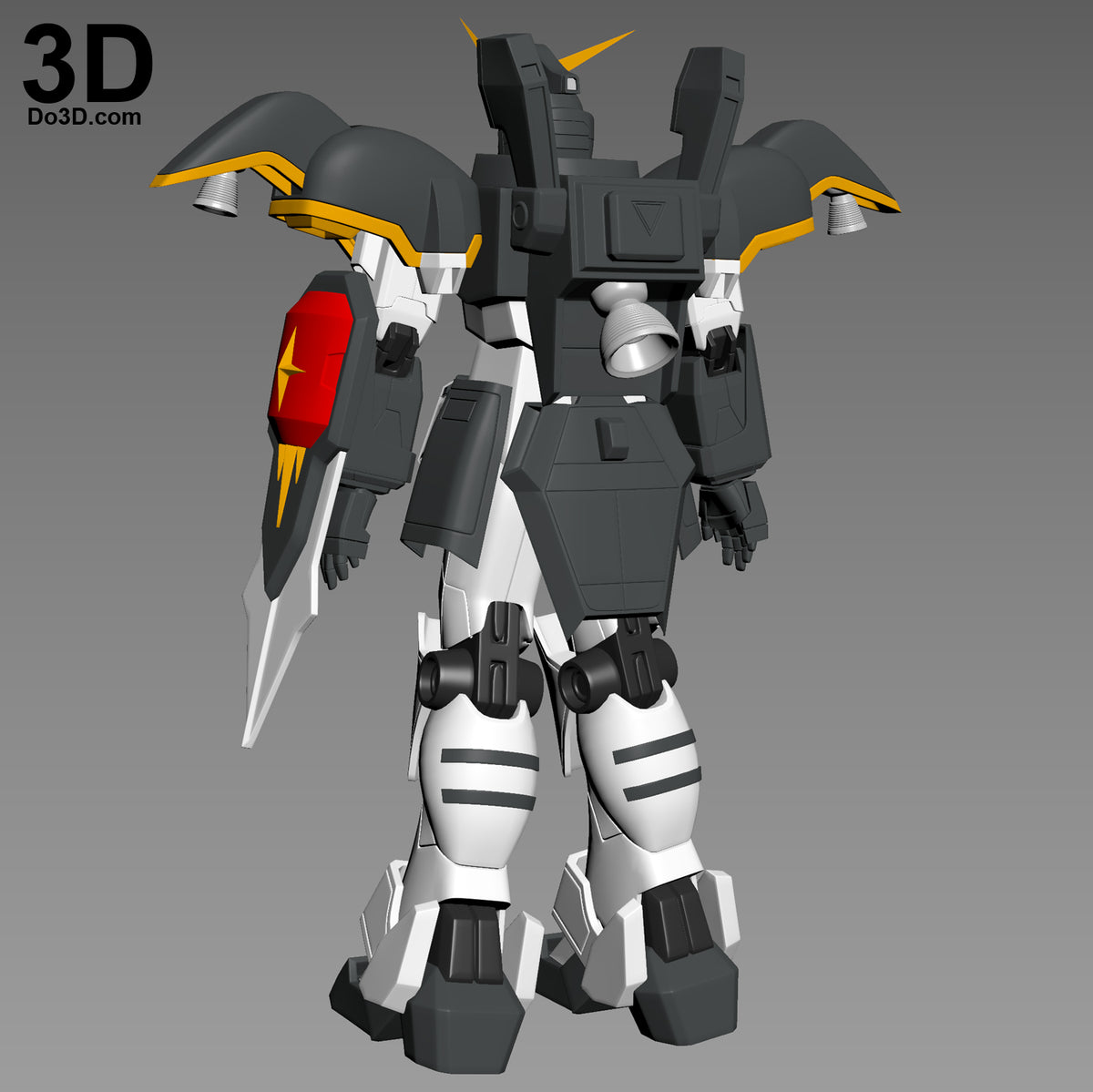 XXXG-01D Gundam Deathscythe Full Body Armor | 3D Model Project #3826