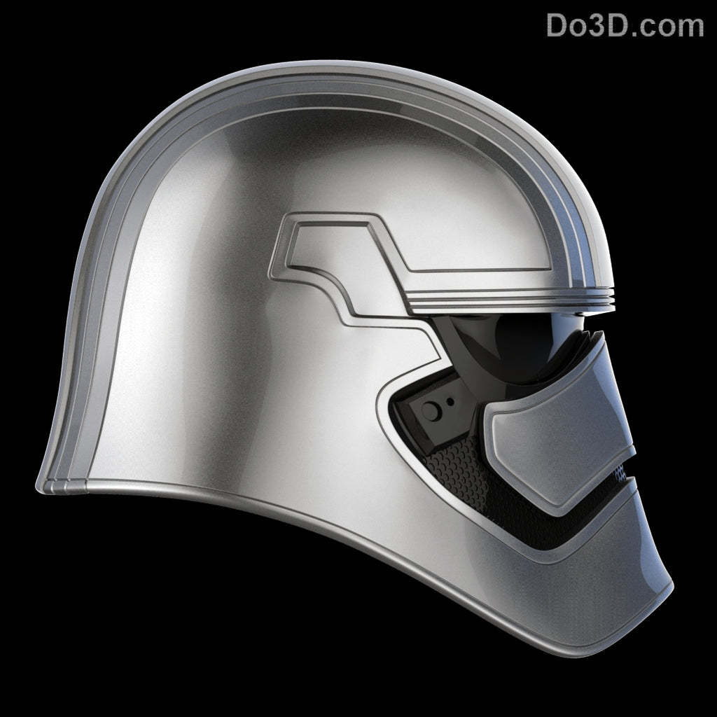 Captain Phasma Helmet + Armor Suit Star Wars | 3D Printable Model Project #32