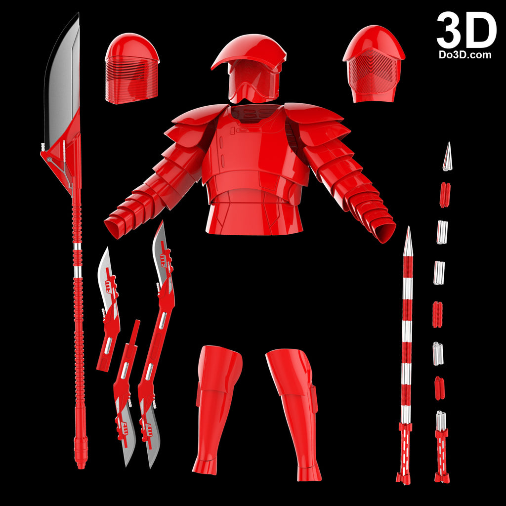 Elite Praetorian Royal Guard Star Wars Set | 3D Model Project #3833