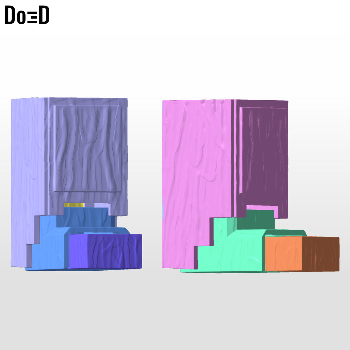 Diamond Armor Minecraft Movie | 3D Printable Model STL File #D811