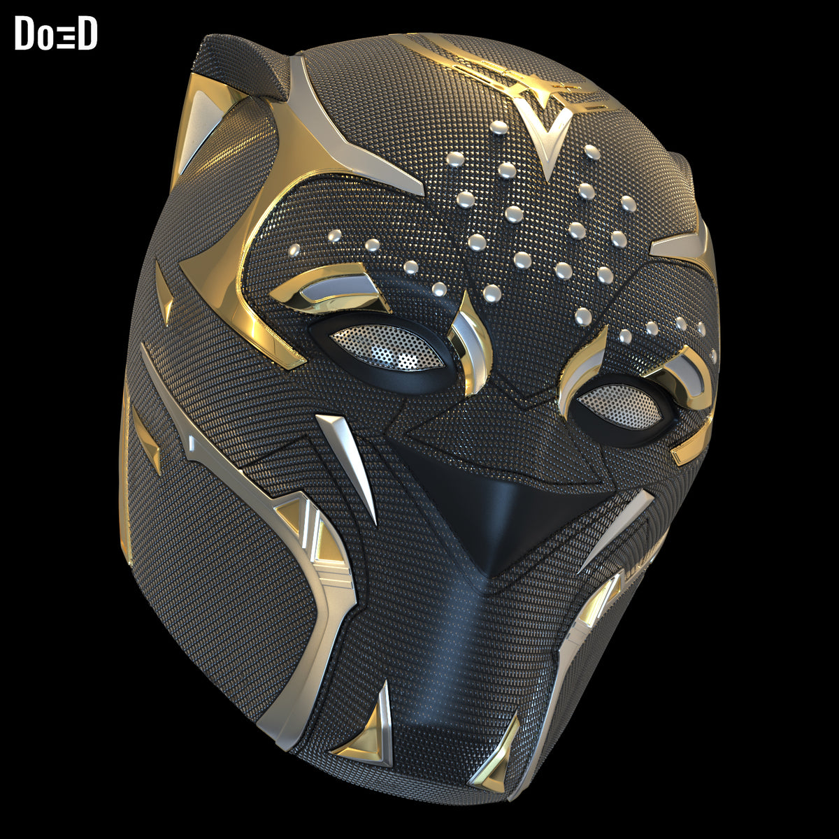 Black Panther Helmet Wakanda Forever Queen Shuri | 3D Printable Model STL #Q259