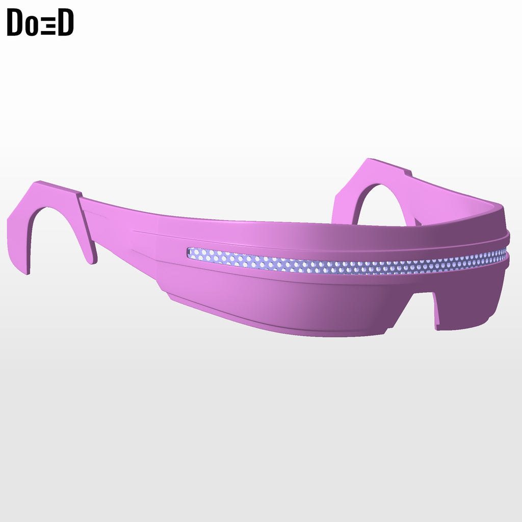 Cyclops Doomsday Bundle: Visor, Harnes, Utility Belt Pouch 3D Model #CD441