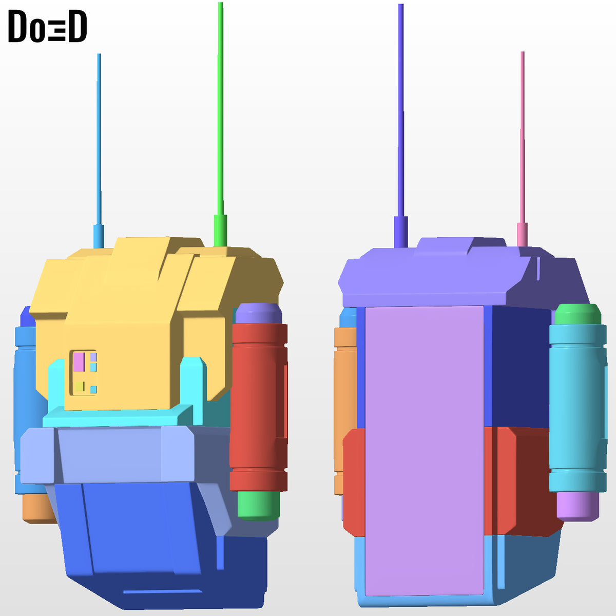 Tech Bad Batch armor | 3D Printable Model #BBT1
