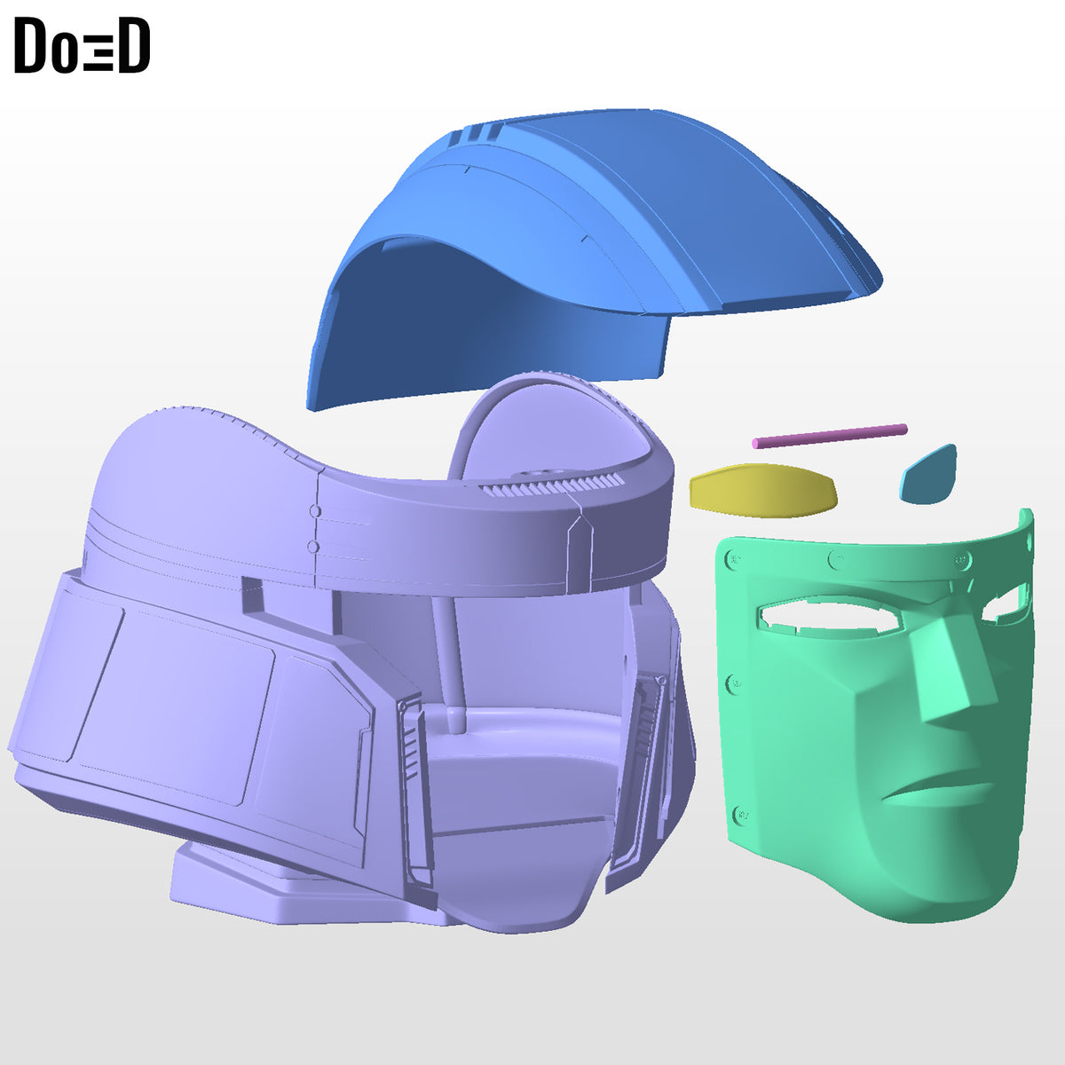 Transformers One Megatron D-16 Popcorn Bucket Container 3D Model File #MTP3