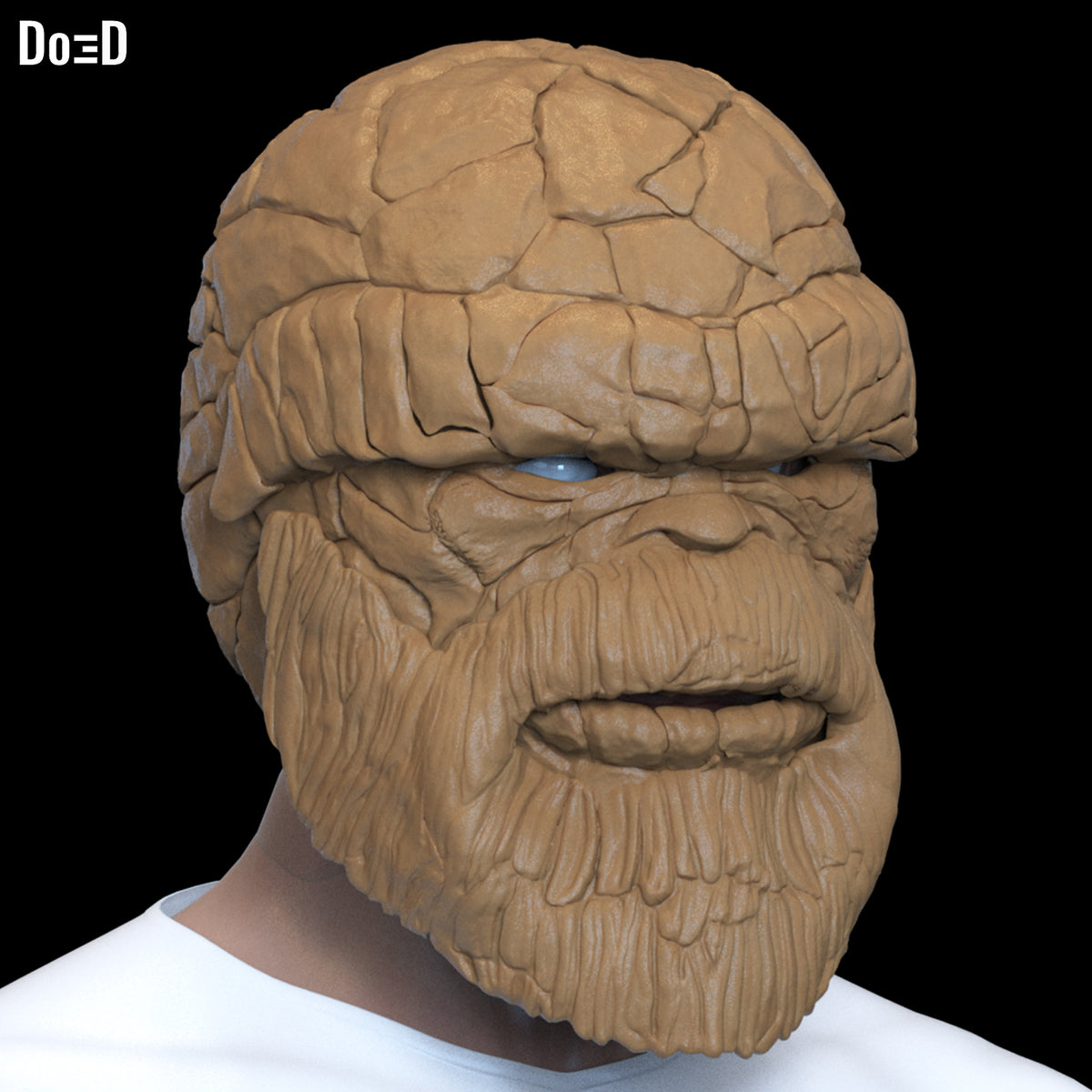 The Thing with a beard Helmet Fantastic Four 4 2025 | 3D Printable Model #TTB2