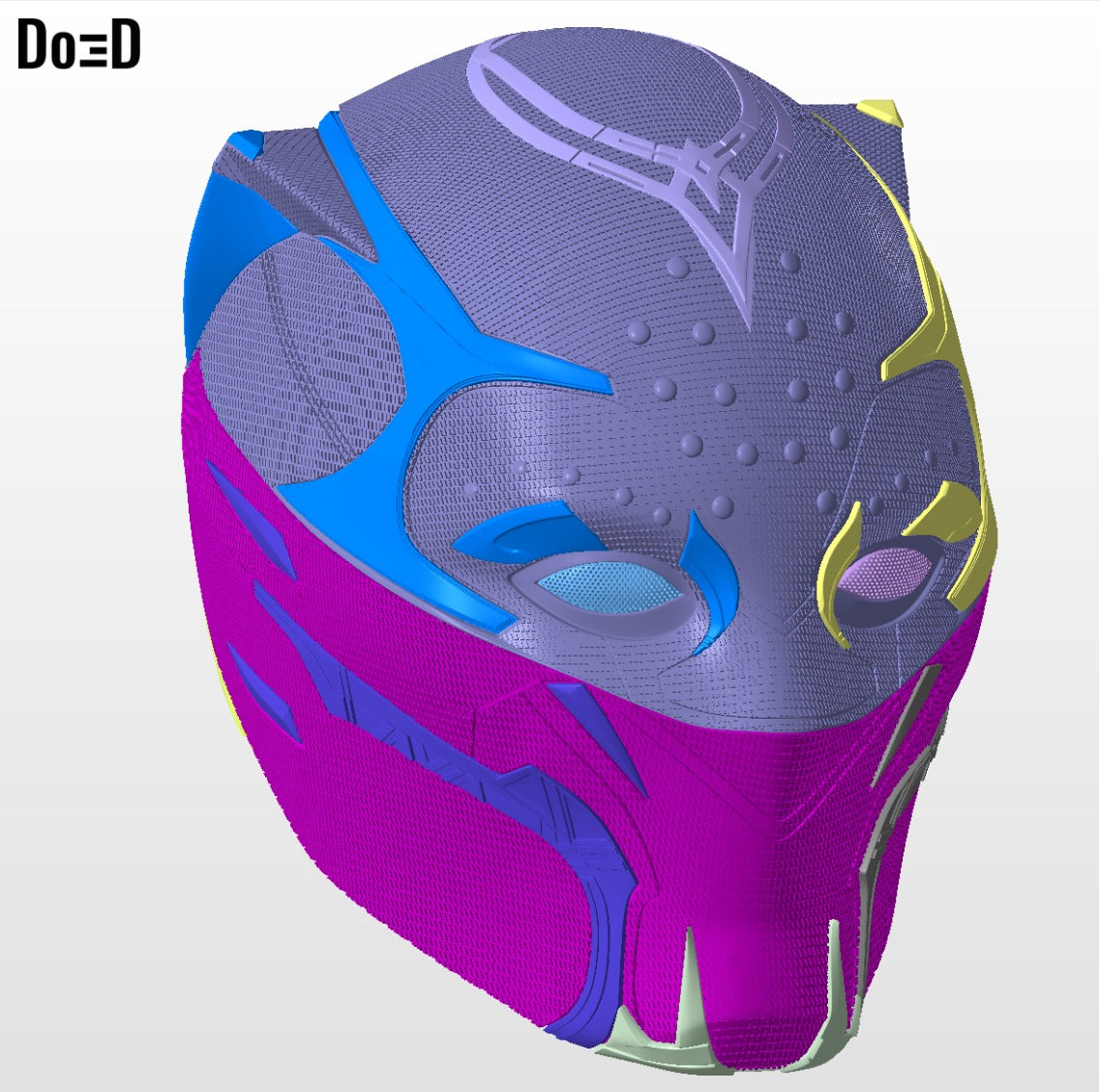 Black Panther Helmet Wakanda Forever Queen Shuri | 3D Printable Model STL #Q259
