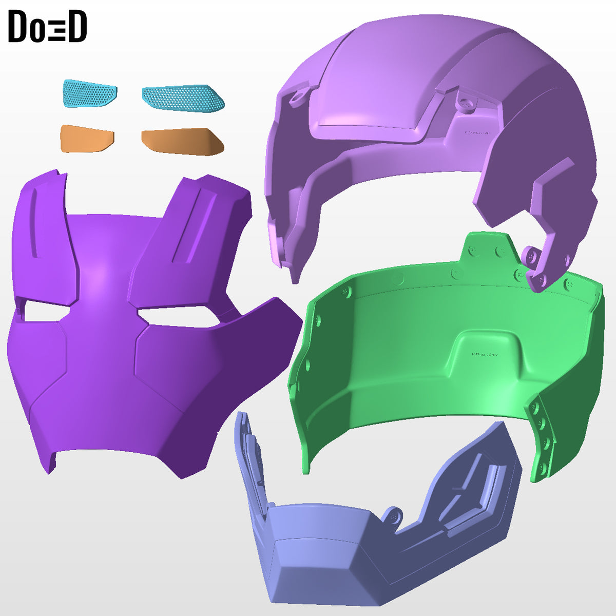 War Machine Mark III MK 003 Iron Man Armor | 3D Model Project #42