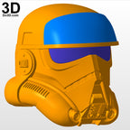 Patrol Trooper Helmet, Armor, and Boots Star Wars | 3D Model Project #4672