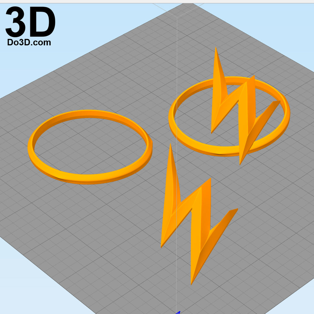 Flash Classic CW Helmet | 3D Printable Model #901