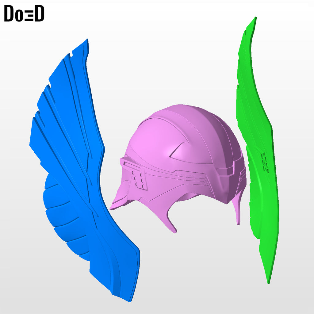 Thor Classic Helmet 2011 Original OG | 3D Printable Model STL File #390