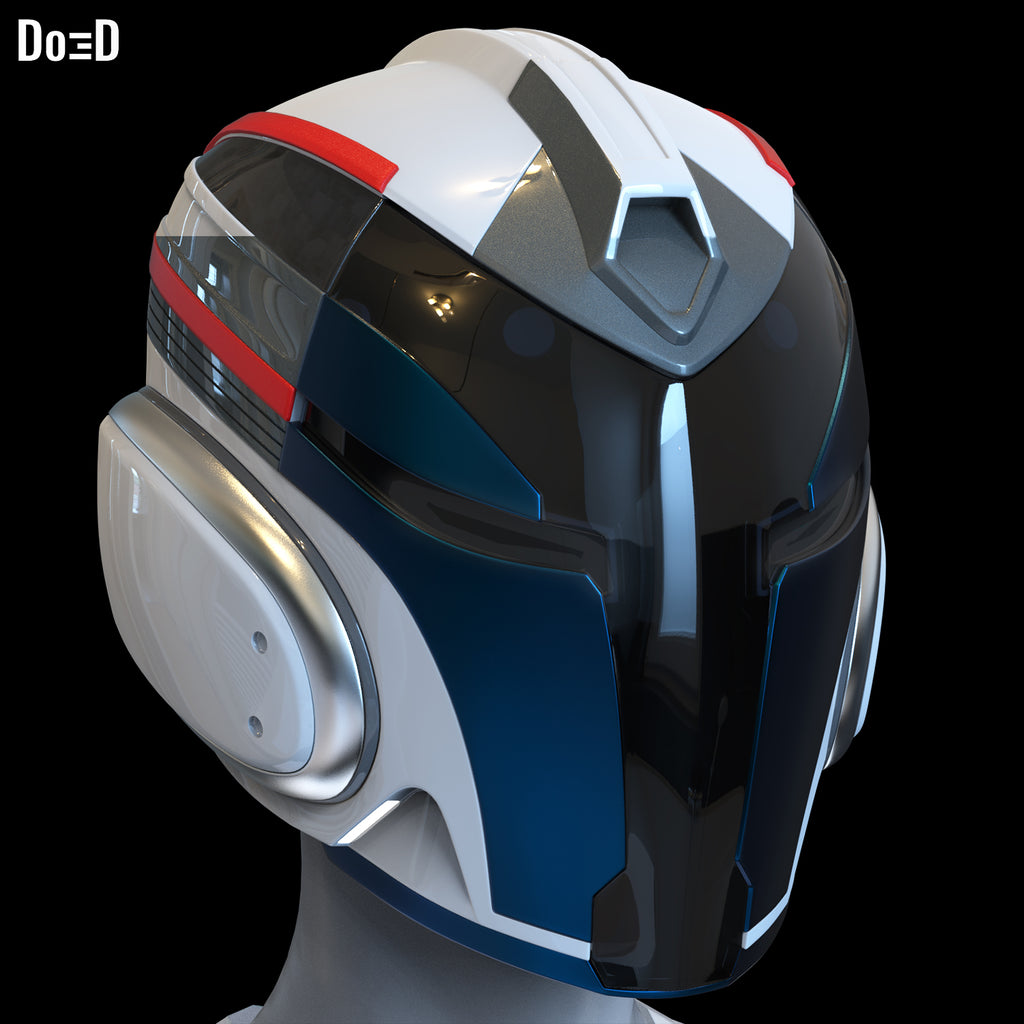 IronHeart MIT Helmet 3D Printable Model STL File #IHM131