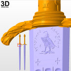 Wonder Woman Sword of Athena & Shield BVS | 3D Printable Model #526