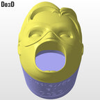 Robin Do3D Screamer Popcorn Bucket 3D Printable Model #R1932