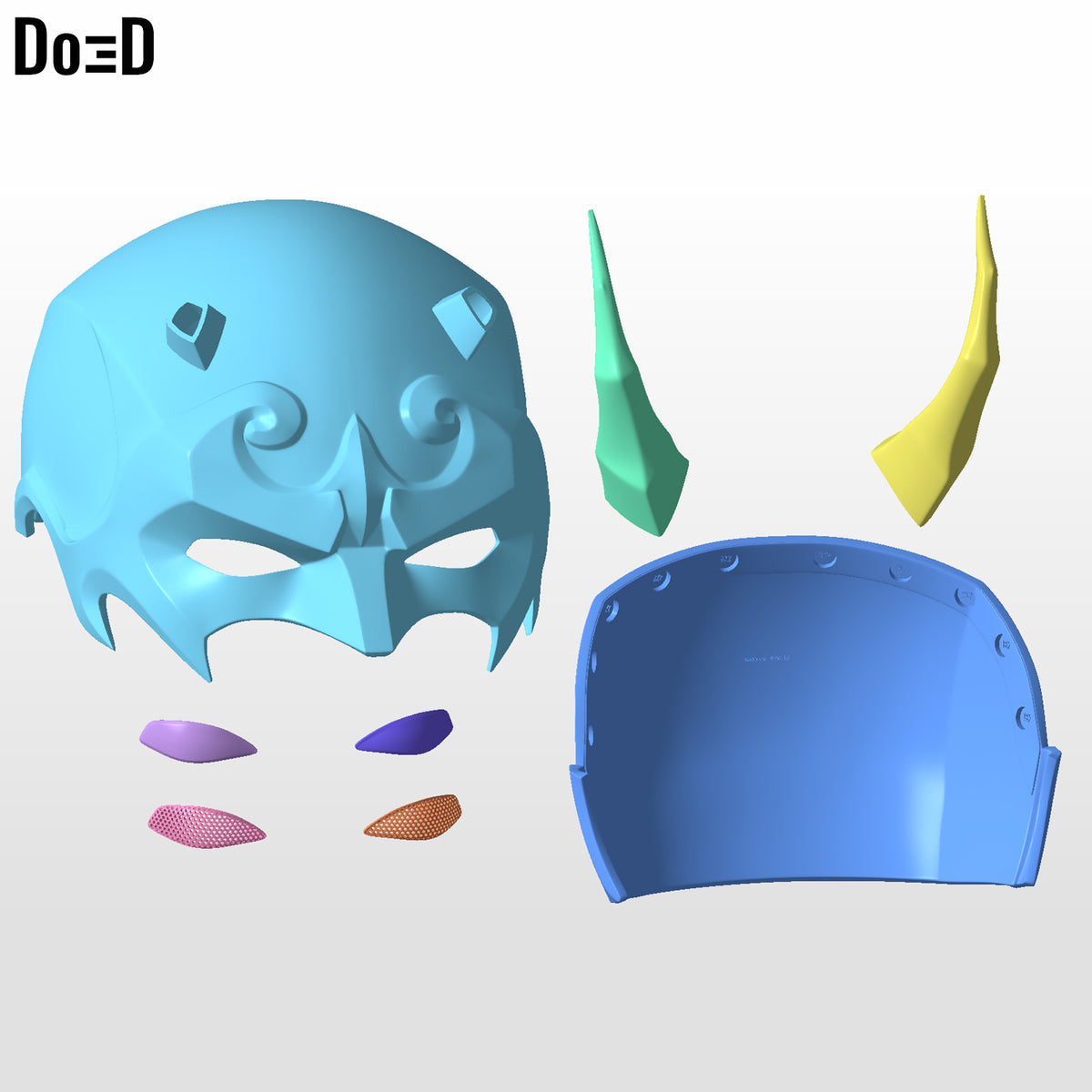 Daredevil Rivals Hemet 2025 3D Printable Model Print File STL #DR155