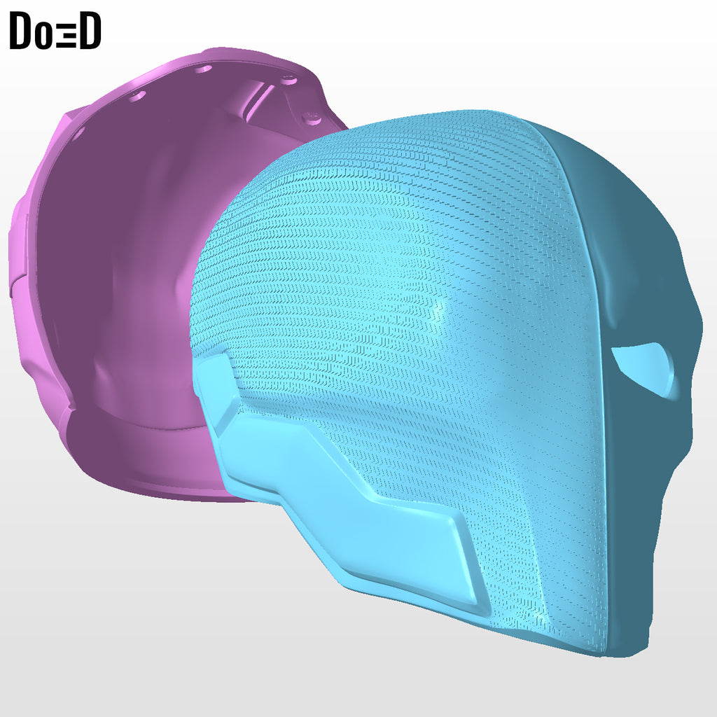 Deathstroke Arkham Knight Helmet Classic | 3D Printable Model #H29