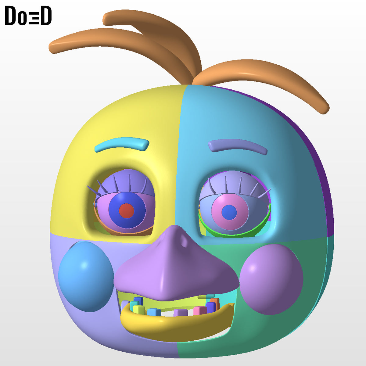 Toy Chica Five Nights At Freddy's 2 FNAF 2025 | 3D Printable Model #CFN11