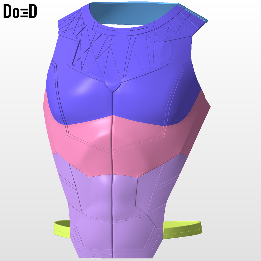 Gambit MCU Chest Armor Only | 3D Printable Model #C1111